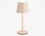 Bordlampe Diaz sand H.21 cm