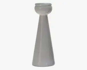 Vase hvid H. 40 cm