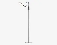 Gulvlampe Mamba med lysdæmper H.150 cm 