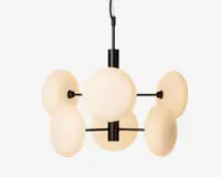 Loftlampe Continental sort Ø.53 cm 
