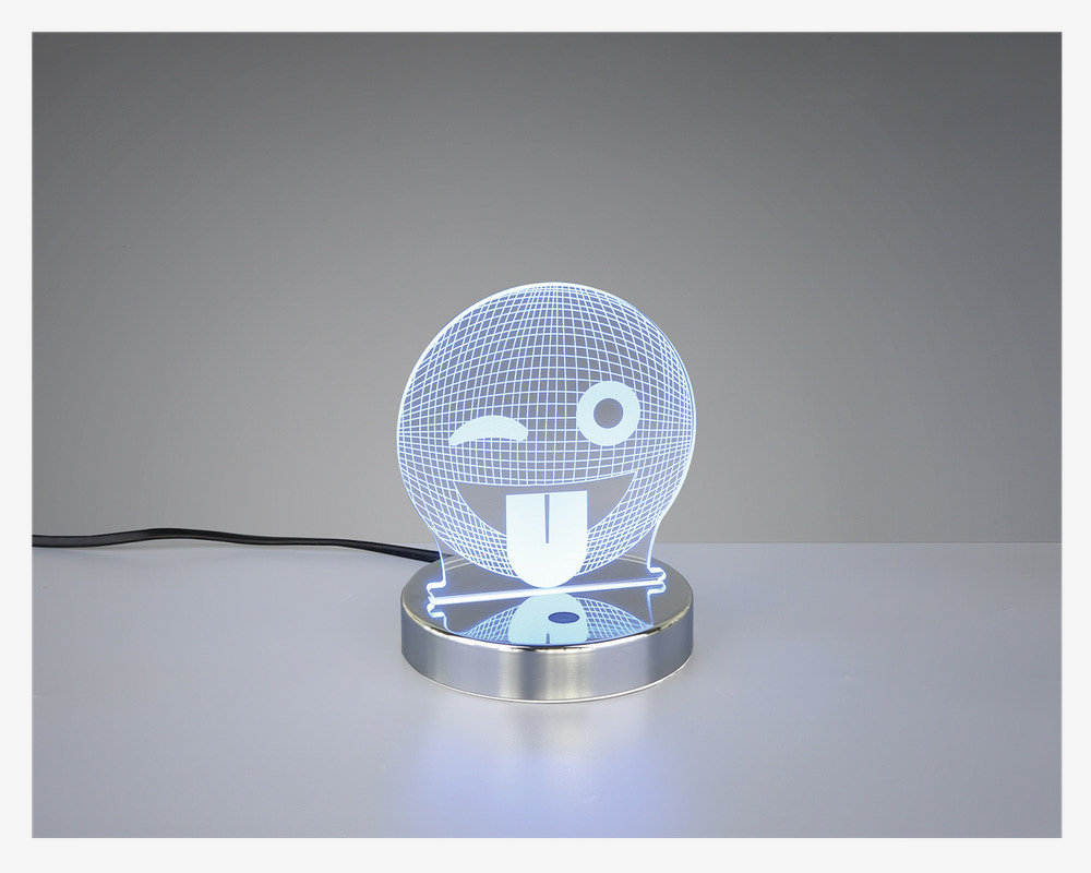 Bordlampe Smiley H.15,5 cm 