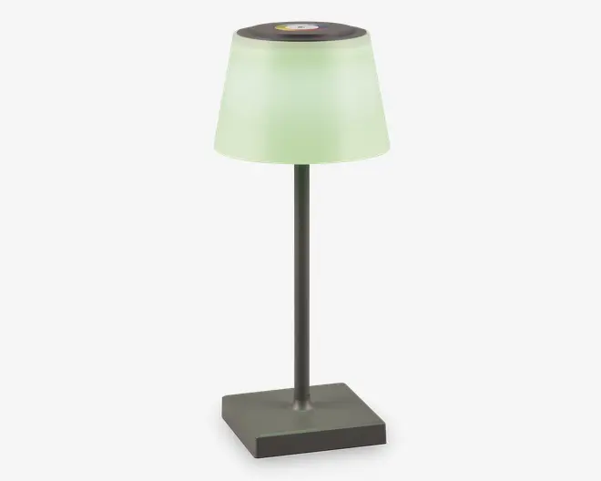 Bordlampe Sanchez antracit H.30 cm
