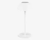 Bordlampe Ricardo mat hvid H.30 cm