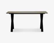 Spisebord Thor røgfarvet olie 80 x 160 cm