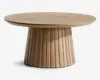 Sofabord natur eg Ø-90 cm