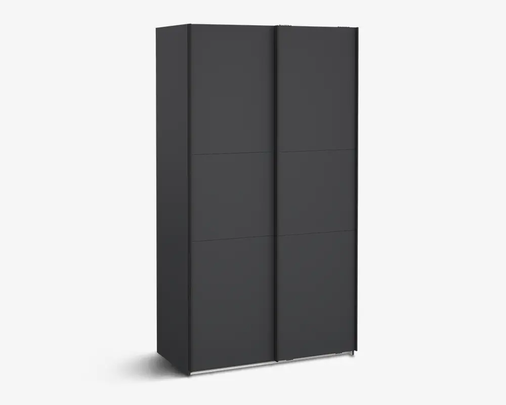 Garderobeskab Case grå B. 119 x H. 221 cm