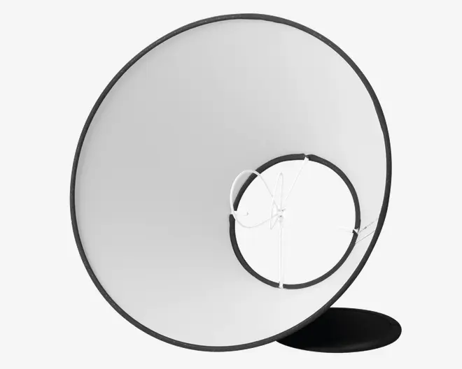 Skærm Emma Casa H. 16 cm Sort