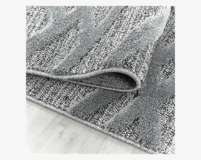 Tæppe Pisa mørk grå 140 x 200 cm