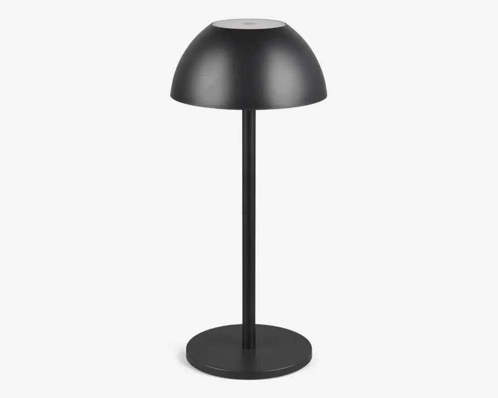 Bordlampe Ricardo mat sort H.30 cm 