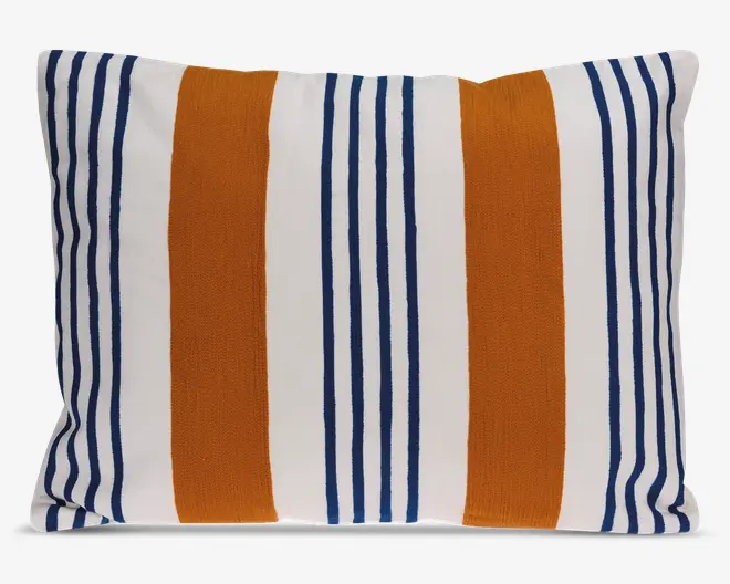 Pude stribet ass 45x60 cm