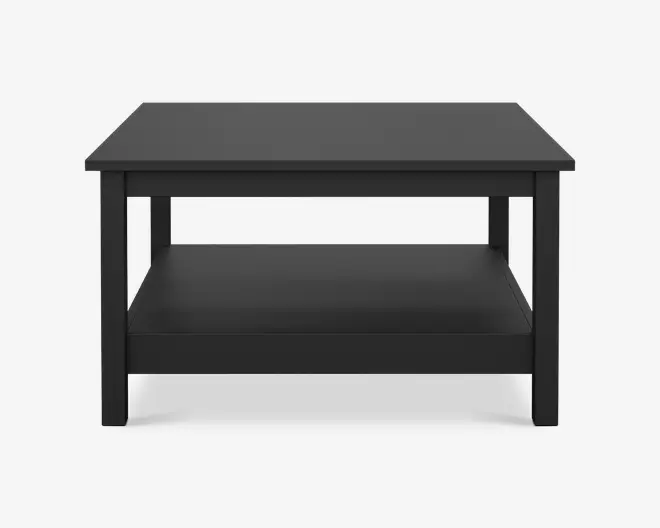 Sofabord Madrid sort kunstfiner