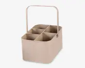 Redskabsopbevaring metal beige L.29,5 cm