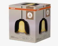 Loftlampe Corolle sort Ø.20 cm 