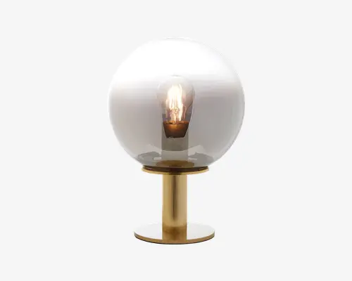 Bordlampe Gould Guld/Røgfarvet Ø.22 cm