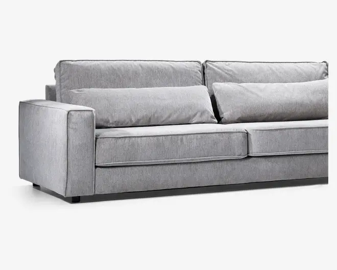 Sofa m/Open End Højre Grå