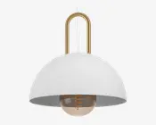 Calmanera pendel hvid Ø.32,5 cm