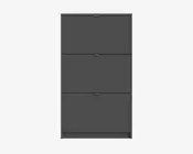 Skoskab shoes m. 3 låger grå