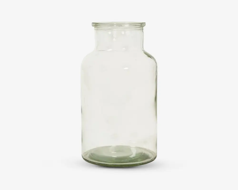 Vase flaske rund Ø.10xH.20 cm 