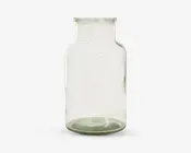 Vase flaske rund Ø.10xH.20 cm 