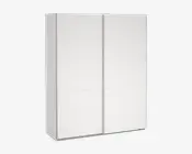 Garderobeskab Case hvid B. 179 x H. 221 cm