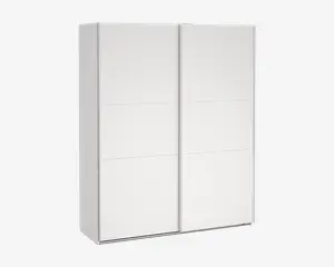 Garderobeskab Case hvid B. 179 x H. 221 cm