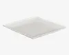 Quadro Tallerken Flad 26x26 cm Hvid