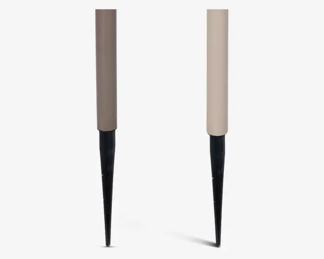 Solcellelampe udendørs ass H.46 cm 