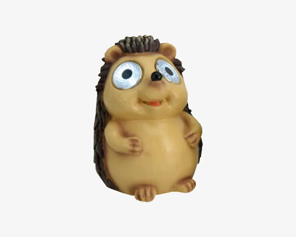 Solcellelampe 4 Ass Dyr H.12 cm