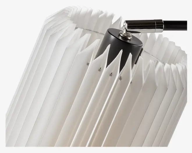 Gulvlampe Peak Papir Sort H.145 cm