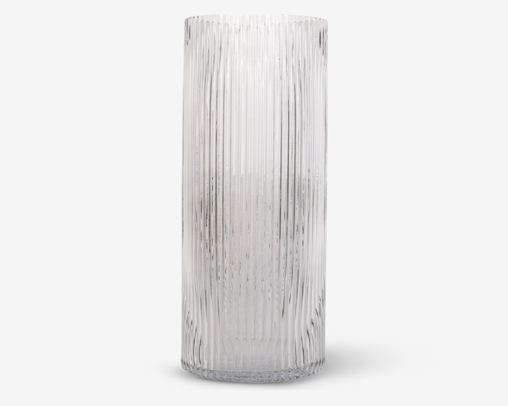 Vase Cylinder Allure grå