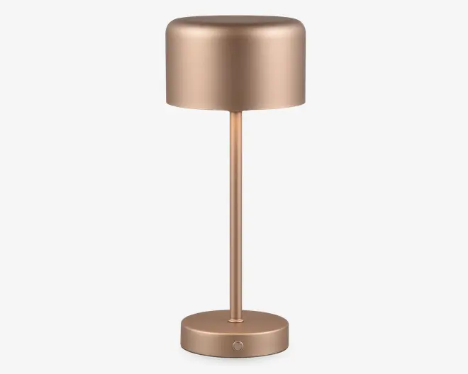 Bordlampe Jeff coffee H.30 cm