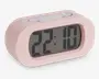 Vækkeur silikone pink H.7 cm 
