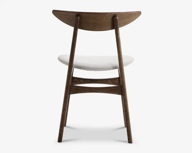 Spisebordstol Copenhagen røgfarvet eg