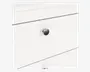 Kommode Madrid med 3 skuffer hvid