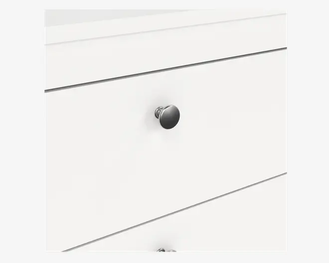 Kommode Madrid med 3 skuffer hvid