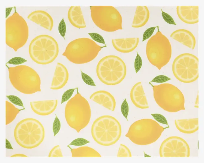 Tallerken citrus melamin Ø.25 cm 