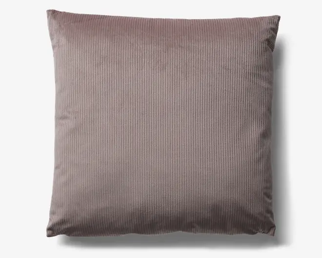 Pude rose m/fyld 45x45 cm 