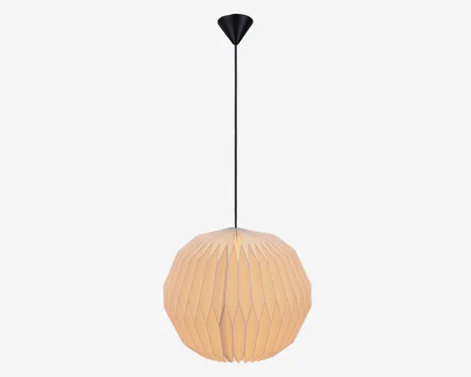 Lampeskærm Belloy hvid Ø.30 cm