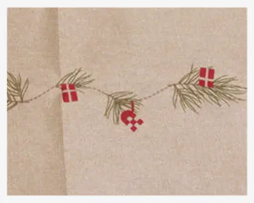 Julebordløber M. Flag