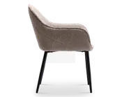 Spisebordsstol med armlæn i beige