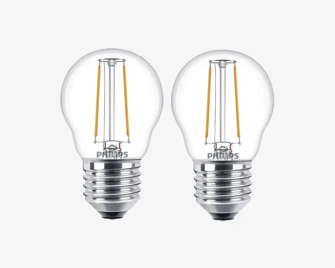 Pære Filament Krone E27 25W 2-Pak