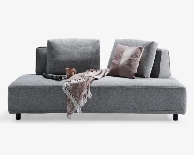 Sofa/sovesofa med løse rygstykker