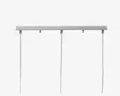 Pendel Hadan 3 Hvid H.120cm