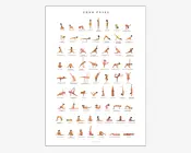 Plakat Yoga Poses 