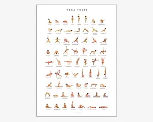 Plakat Yoga Poses 