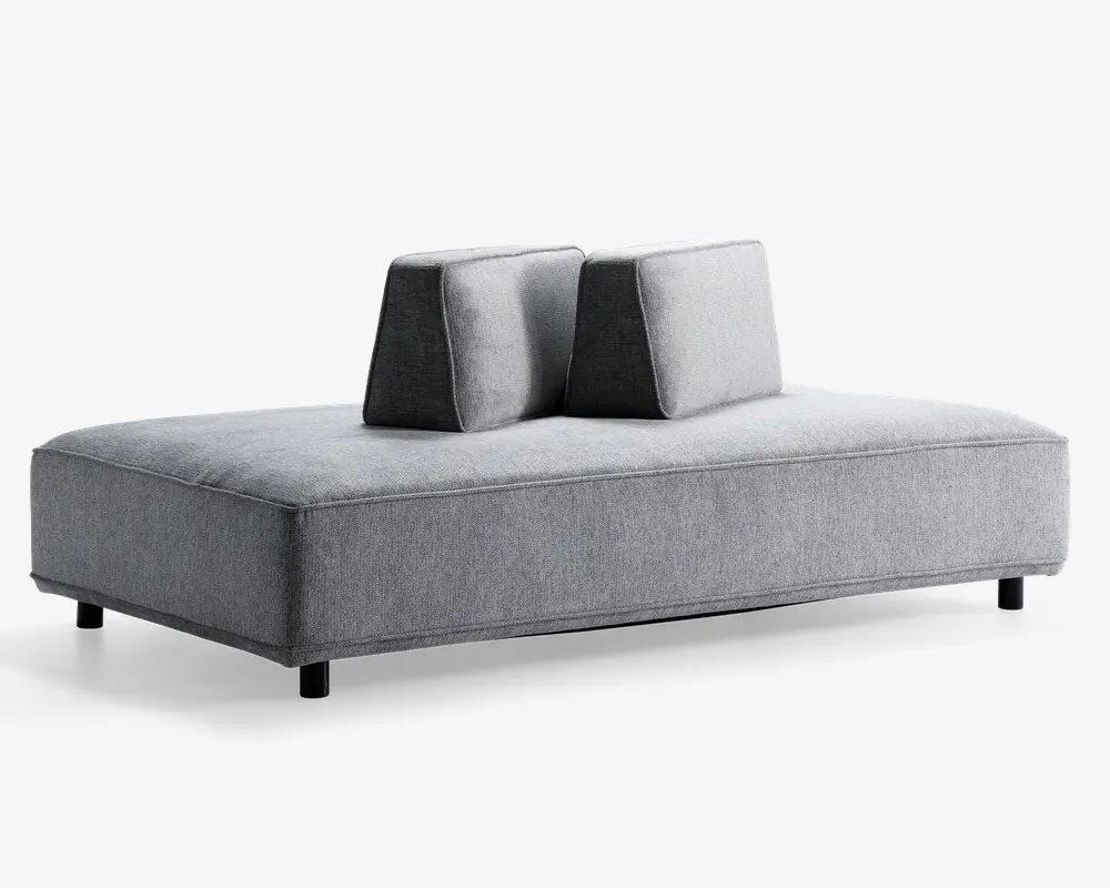 Sofa/sovesofa med løse rygstykker