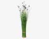 Græs med blomster grøn H.75 cm 