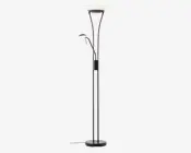 Gulvlampe Finn sort H.179 cm
