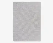 Tæppe Sahara sølvfarvet 140 x 200 cm