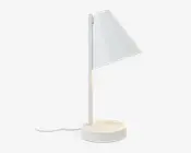 Bordlampe Wilmer hvid H.32,9 cm 